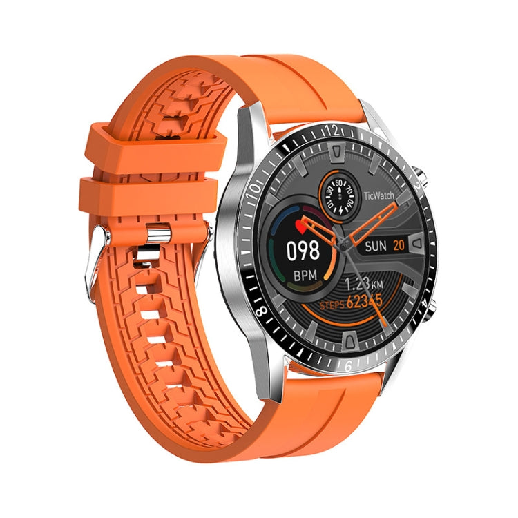 I9 1.5 Inch Heart Rate/Blood Pressure/Blood Oxygen Monitoring Watch, Color: Orange by bashfashion
