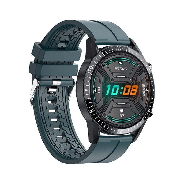 I9 1.5 Inch Heart Rate/Blood Pressure/Blood Oxygen Monitoring Watch, Color: Green by bashfashion