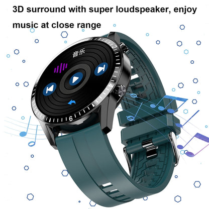 I9 1.5 Inch Heart Rate/Blood Pressure/Blood Oxygen Monitoring Watch, Color: Black Steel by bashfashion