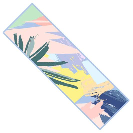 YDJ1223-1 Microfiber Double Sided Fleece Print Quick Dry Portable Sports Towel 30x100cm(Summer) by bashfashion