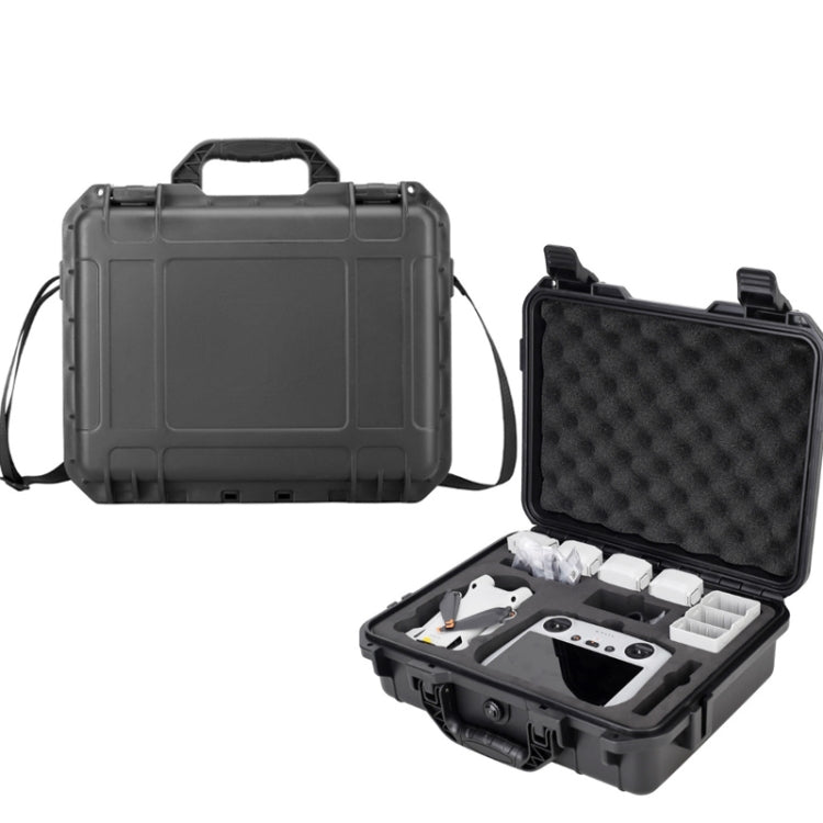 Waterproof Storage Box Carrying Protective Box for DJI Mini 3 Pro(Black) by bashfashion