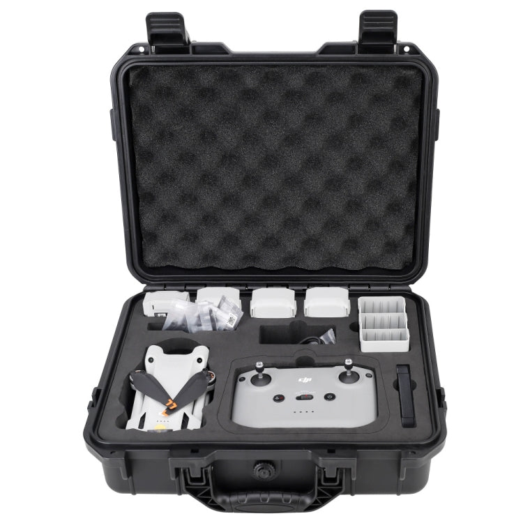 Waterproof Storage Box Carrying Protective Box for DJI Mini 3 Pro(Black) by bashfashion