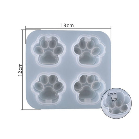 03 Lamp Trough Cat Claw DIY Crystal Epoxy Jewelry Silicone Mold by bashfashion