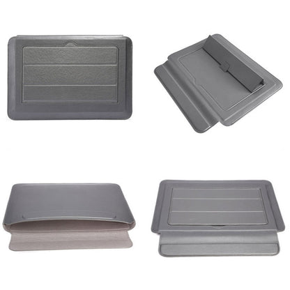 HL0066-005 Multifunctional Stand Laptop Bag, Size: 13 inches(Gray) by bashfashion