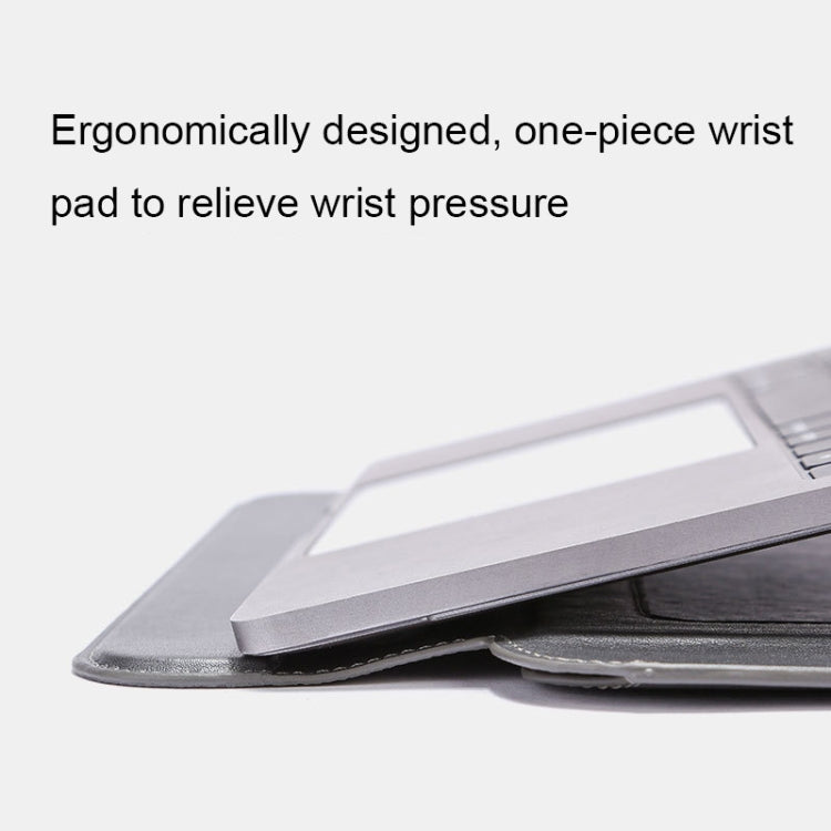 HL0066-005 Multifunctional Stand Laptop Bag, Size: 13 inches(Black) by bashfashion