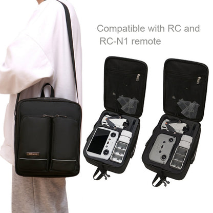 BKANO Storage Bag Shoulder Bag Messenger Bag Suitcase for DJI Mini 3 Pro(Black) by BKANO