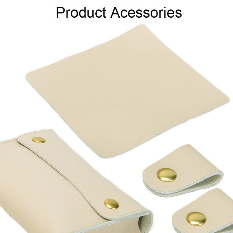 S177 3 In 1 Leather Waterproof Laptop Liner Bags, Size: 13 inches(Apricot) by bashfashion