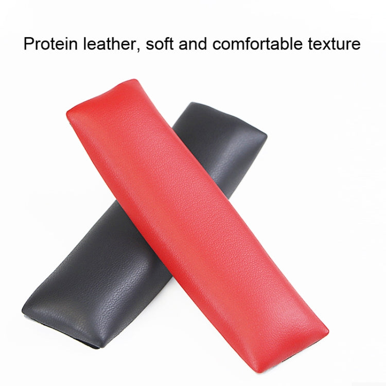 Headband Pads Compatible For Sony MDR-100ABN WH-H900N(Red) by bashfashion