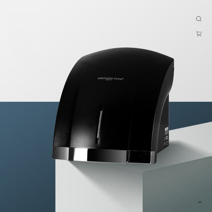 Interhasa 220V 1800W Hot and Cold Switching Electric Hand Dryer,Model: A1003 Black,CN Plug by bashfashion