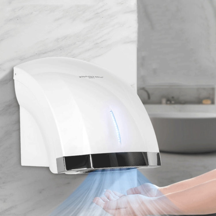Interhasa 220V 1800W Hot and Cold Switching Electric Hand Dryer,Model: A1003 Black,CN Plug by bashfashion