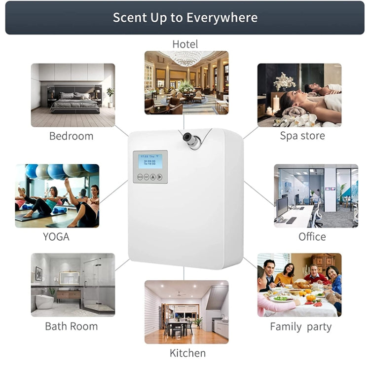 Intelligent Remote Mobile Phone Control Automatic Aromatherapy Machine(UK Plug) by bashfashion