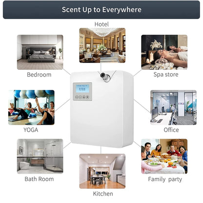 Intelligent Remote Mobile Phone Control Automatic Aromatherapy Machine(UK Plug) by bashfashion