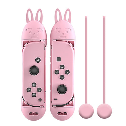Jump Rope Gamepad Controller For Switch JOY-CON(Pink) by bashfashion