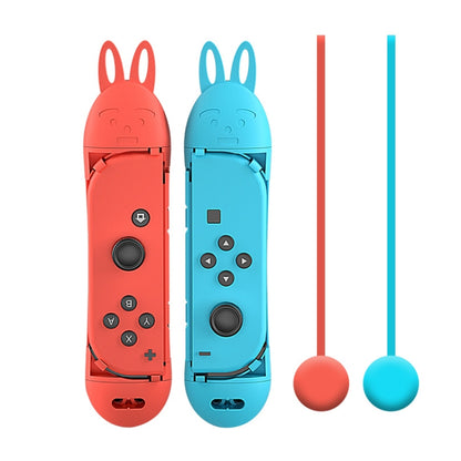 Jump Rope Gamepad Controller For Switch JOY-CON(Red Blue) by bashfashion