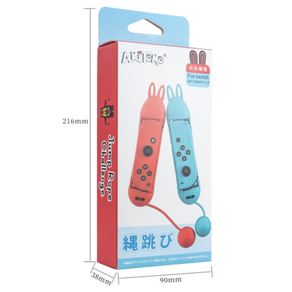 Jump Rope Gamepad Controller For Switch JOY-CON(Red Blue) by bashfashion