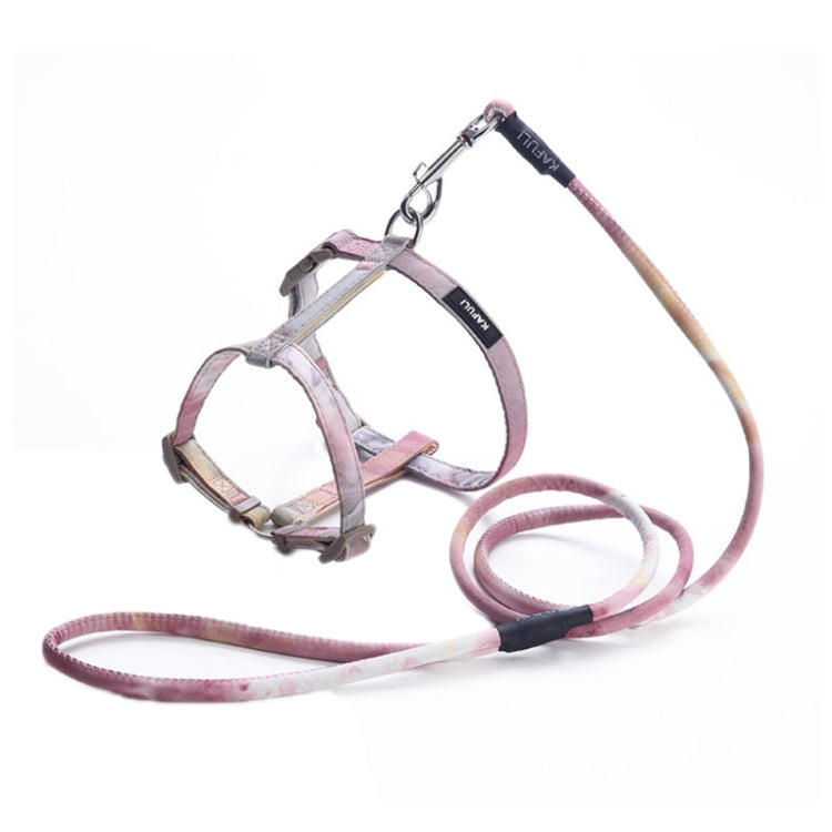 KAFULI Pet Adjustable I-Shape Harness Leash, Size: S(Algae Yellow) by KAFULI