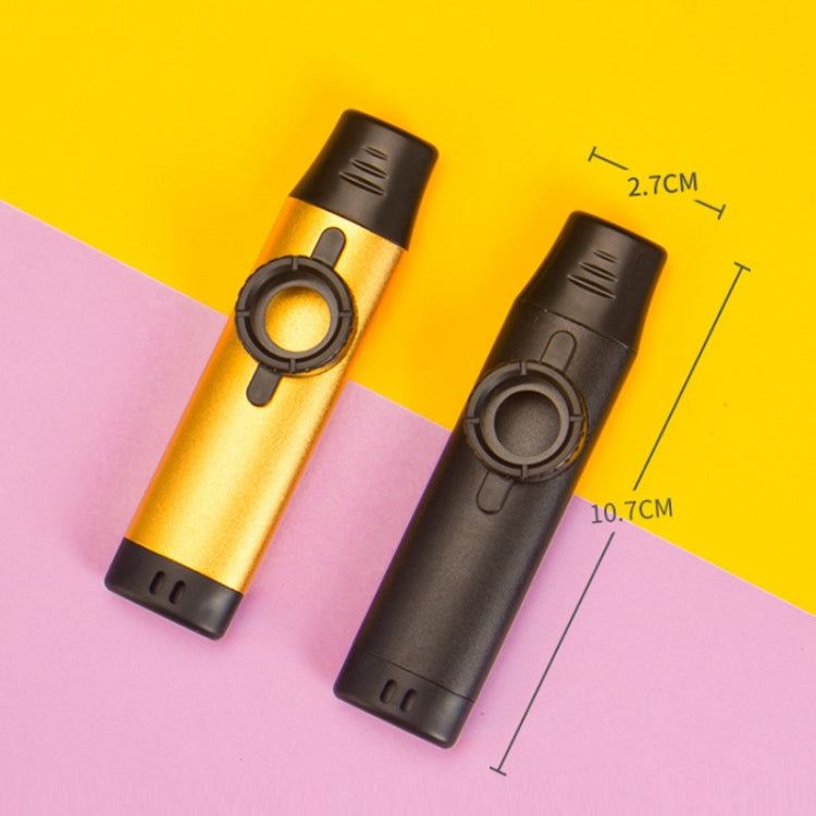 Metal Professional Playing Tunable Tone Kazoo( Gold) by bashfashion