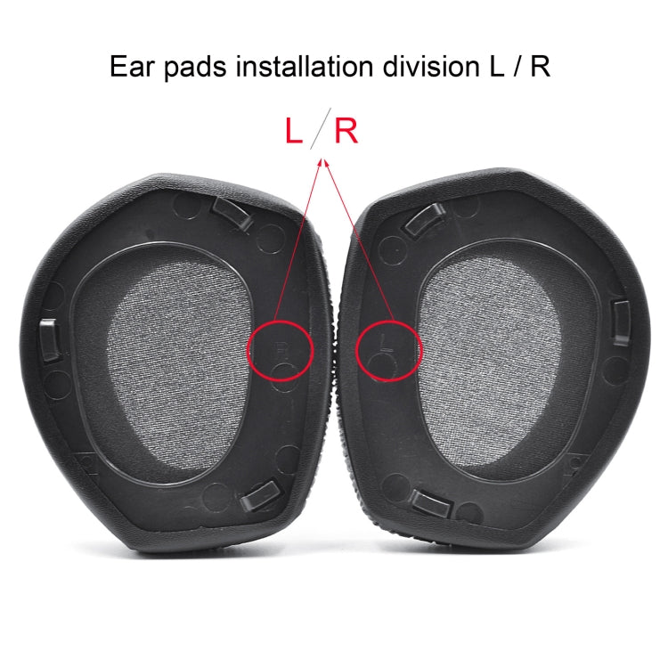 2 PCS Earpad for Sennheiser HDR RS165 RS175 RS185 RS195,Style: Frog Leather Earmuff by bashfashion