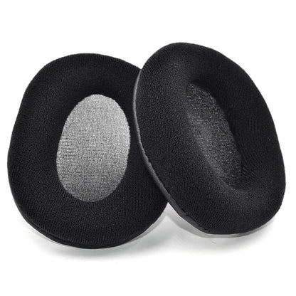 1 Pair Memory Foam Earpads for Logitech Logitech G Pro/G Pro X(Black Velvet Cloth) by bashfashion
