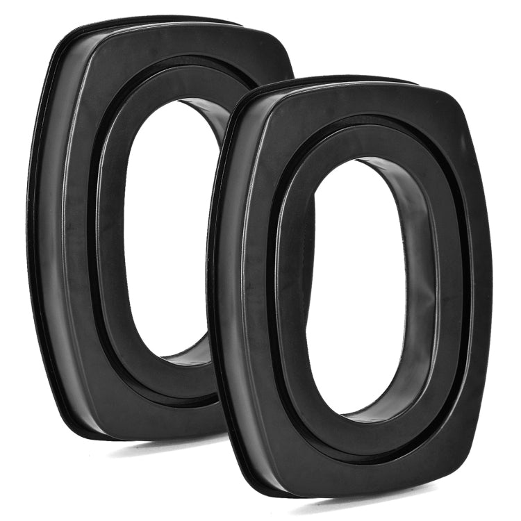 2pcs Gel Ear Pads For Howard Leight By Honeywell Impact Sport Pro Sync Headset(Black) by bashfashion