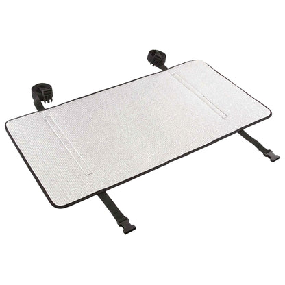 Universal Air Conditioner Cover Aluminum Foil Composite Flame Retardant Rainproof Cover(77 x 39.5cm) by bashfashion