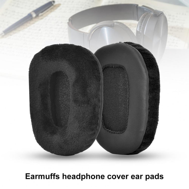 2 PCS Velvet Earmuffs For VXI BlueParrott B450-XT B450XT by bashfashion