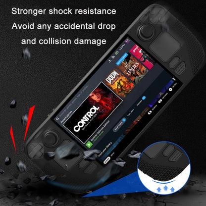 All-Inclusive Silicone Cover With Button Cap For Steam Deck(Pink) by bashfashion