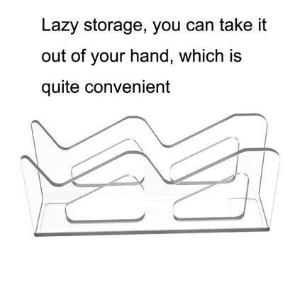 IPLAY HBX-433 Gamepad Transparent Desktop Display Stand For PS4 / PS5 / PS3 / Xbox / Switch by IPLAY