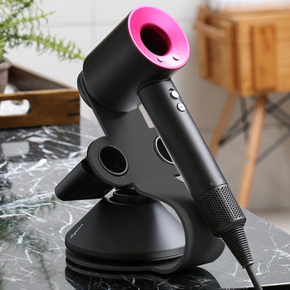 Punch Free Standing Hair Dryer Stand For Dyson 002 Black by bashfashion