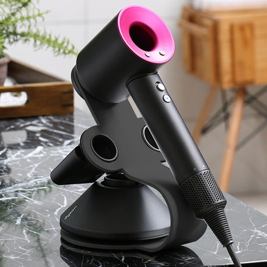 Punch Free Standing Hair Dryer Stand For Dyson 002 Black by bashfashion