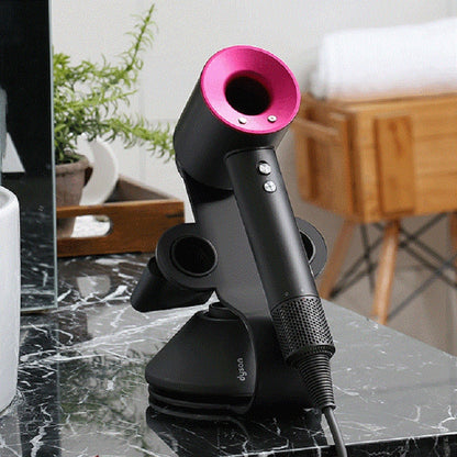 Punch Free Standing Hair Dryer Stand For Dyson 002 Black by bashfashion