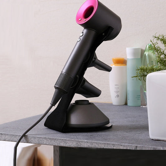 Punch Free Standing Hair Dryer Stand For Dyson 003 Black by bashfashion