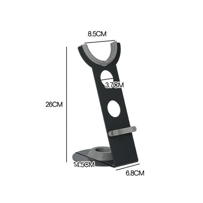 Punch Free Standing Hair Dryer Stand For Dyson 003 Black by bashfashion