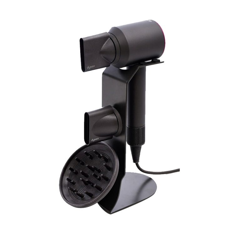 Punch Free Standing Hair Dryer Stand For Dyson 004 Black by bashfashion