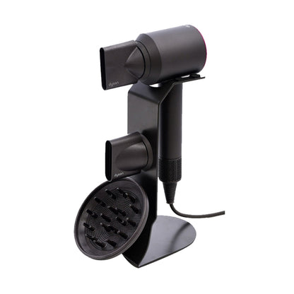Punch Free Standing Hair Dryer Stand For Dyson 004 Black by bashfashion