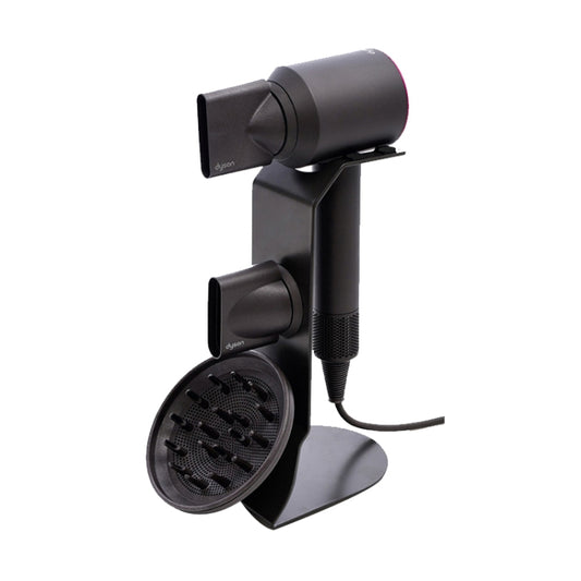 Punch Free Standing Hair Dryer Stand For Dyson 004 Black by bashfashion