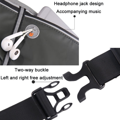 Outdoor Marathon Sports Waterproof Waist Bag(Black) by bashfashion