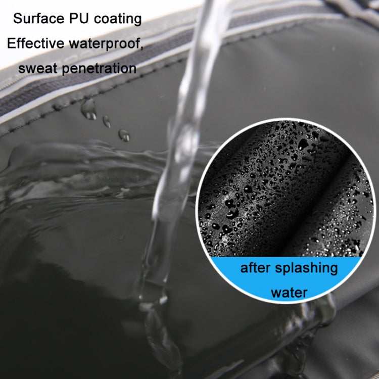 Outdoor Marathon Sports Waterproof Waist Bag(Silver) by bashfashion