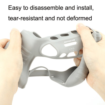 Sunnylife For DJI RC Remote Control Silicone Protective Case, Style: Without Hood (Black) by Sunnylife
