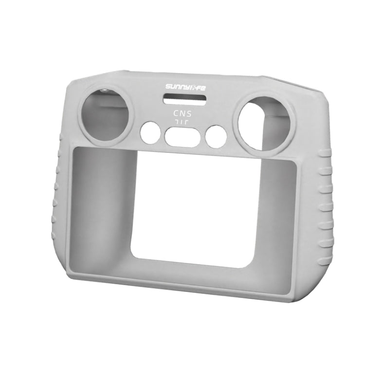 Sunnylife For DJI RC Remote Control Silicone Protective Case, Style: Without Hood (Gray) by Sunnylife