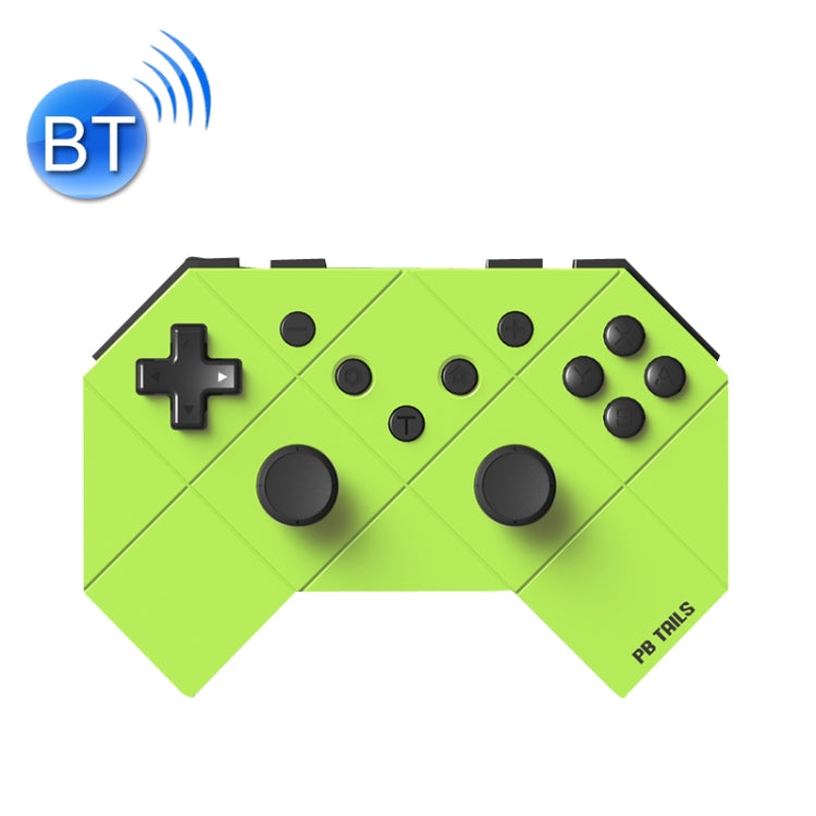 PB TAILS For Switch Bluetooth Wireless Gamepad, Style: Ordinary Edition (Yellow Green) by bashfashion