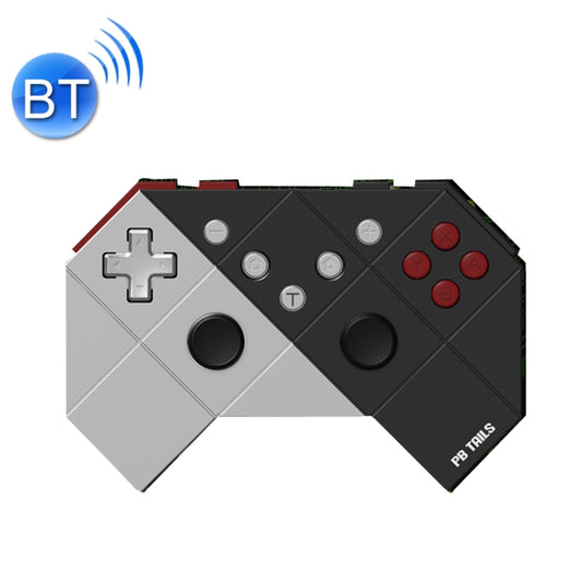 PB TAILS For Switch Bluetooth Wireless Gamepad, Style: Ordinary Edition (Black Silver) by bashfashion