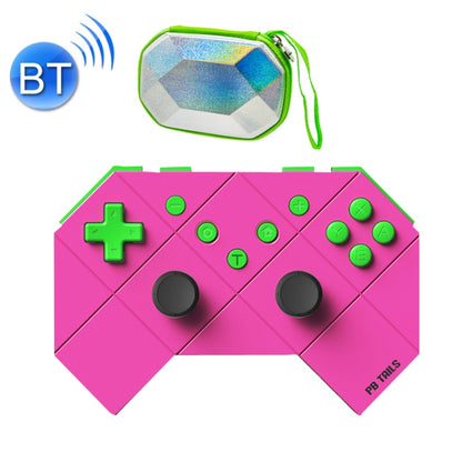 PB TAILS For Switch Bluetooth Wireless Gamepad, Style: Deluxe Edition (Rose Red) by bashfashion