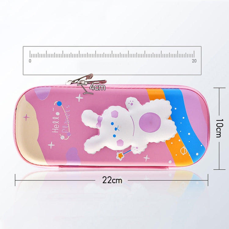 Uime EVA 3D Multi-compartment Pencil Case Stationery Box Children School Supplies(Rainbow Horse) by bashfashion