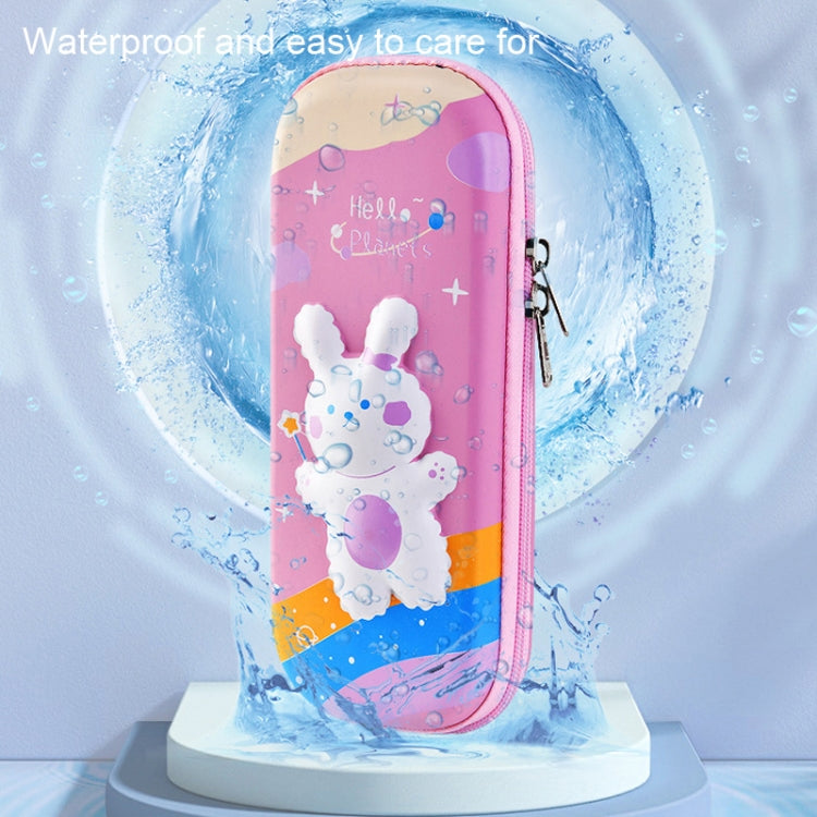 Uime EVA 3D Multi-compartment Pencil Case Stationery Box Children School Supplies(Rainbow Horse) by bashfashion