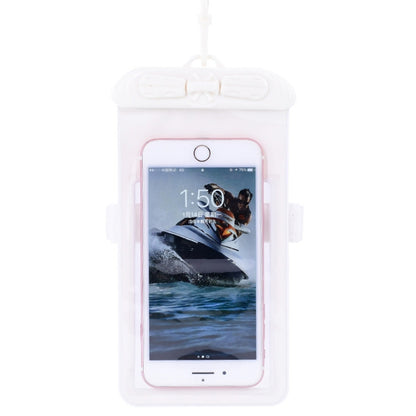 Tteoobl Diving Phone Waterproof Bag Can Be Hung Neck Or Tied Arm, Size: Large(White) by Tteoobl