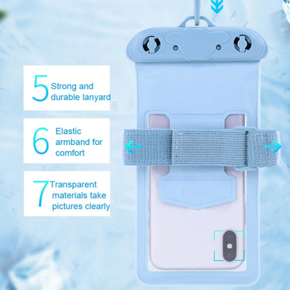 Tteoobl Diving Phone Waterproof Bag Can Be Hung Neck Or Tied Arm, Size: Large(White) by Tteoobl