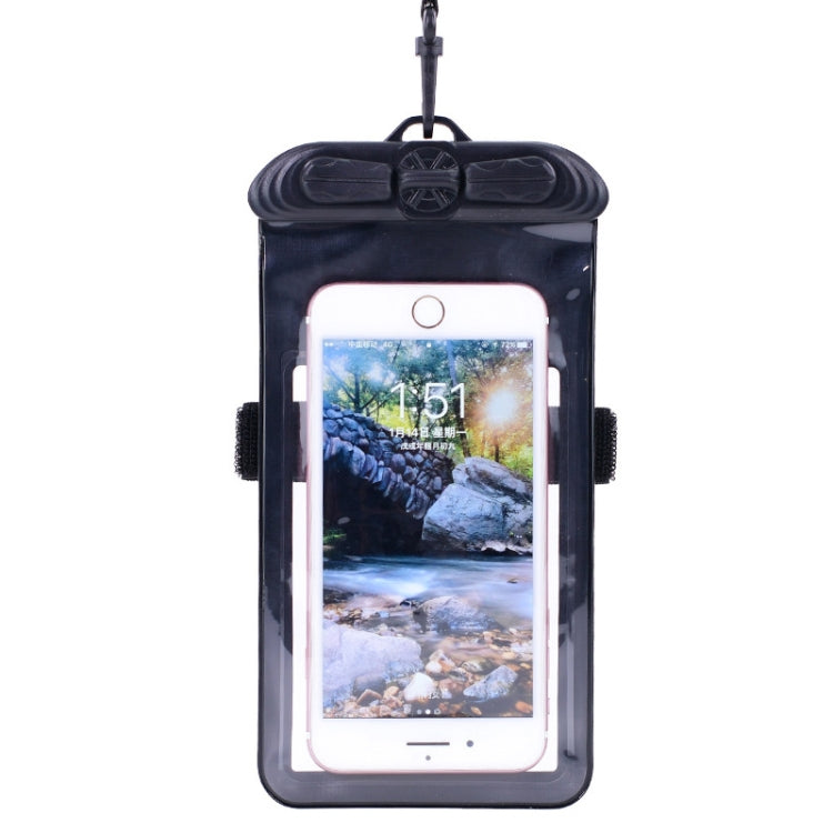 Tteoobl Diving Phone Waterproof Bag Can Be Hung Neck Or Tied Arm, Size: Small(Black) by Tteoobl