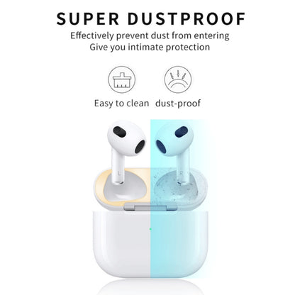 2 PCS Headphone Inner Cover Sticker Dustproof Protective Film For Airpods 3(Blue) by bashfashion