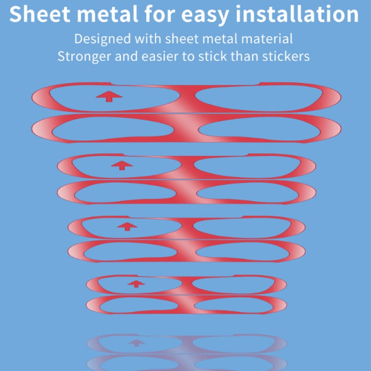 2 PCS Headphone Inner Cover Sticker Dustproof Protective Film For Airpods 3(Green) by bashfashion